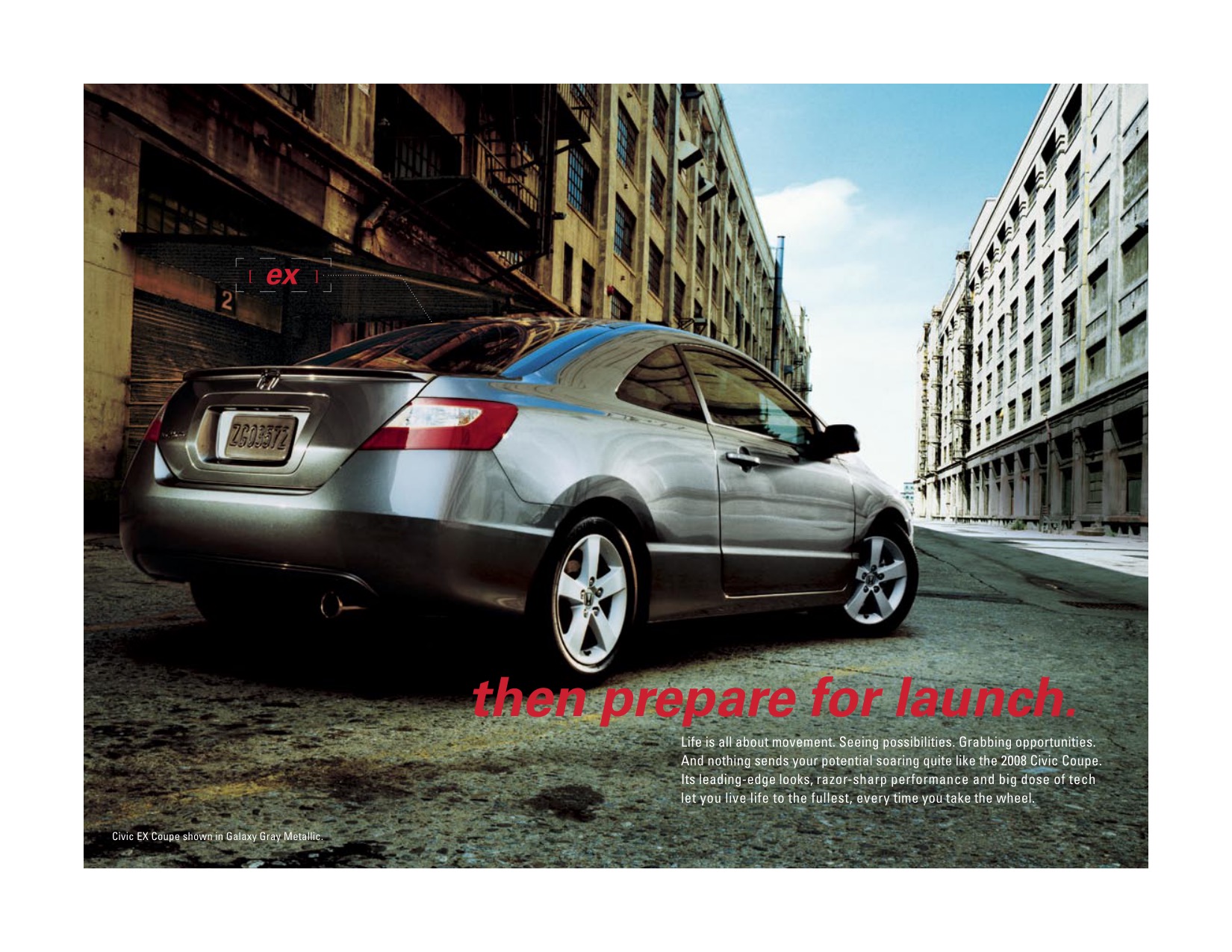 2008 Honda Civic Coupe Brochure Page 9